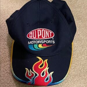 DuPont Motorsports Cap with Flame Design